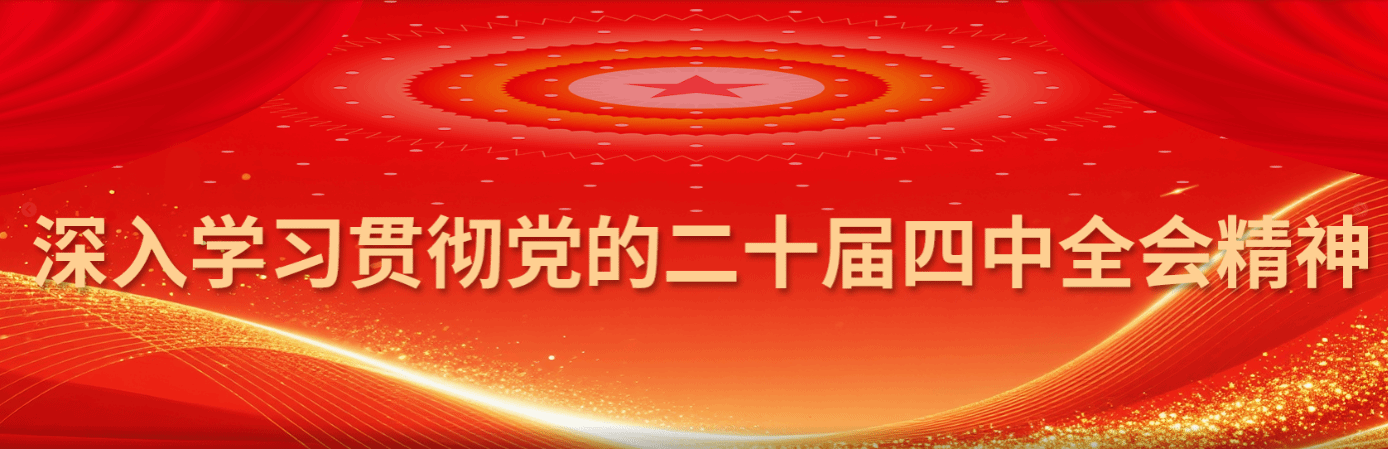 深入学习贯彻党的二十届四中全会精神
